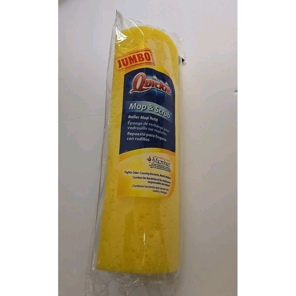 Quickie JUMBO Mop & Scrub Roller Mop Sponge Refill TYPE P Fits 055/055B New